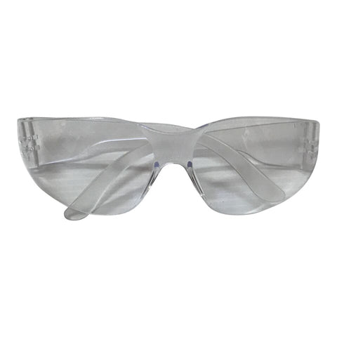 Clear Slim Safety Glasses - Box of 12 ($3.00ea)