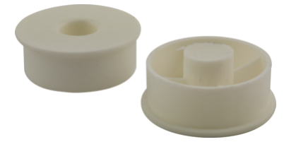 Roller End Caps Extra Flat - Pack of 10 (5 pairs)